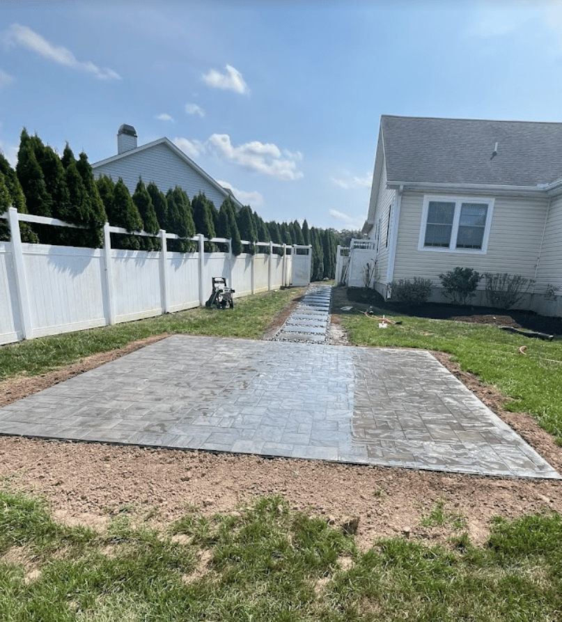 Custom Patio Installation